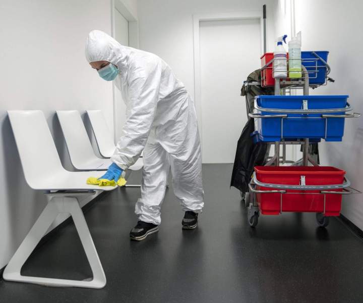 Désinfection espace professionnel Passy